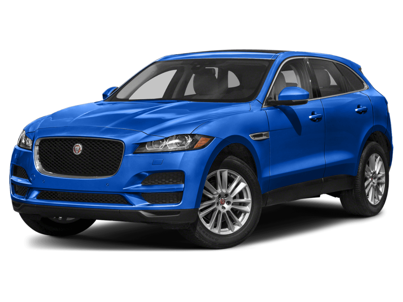2020 Jaguar F-PACE 25t - Front 3/4, facing to the left