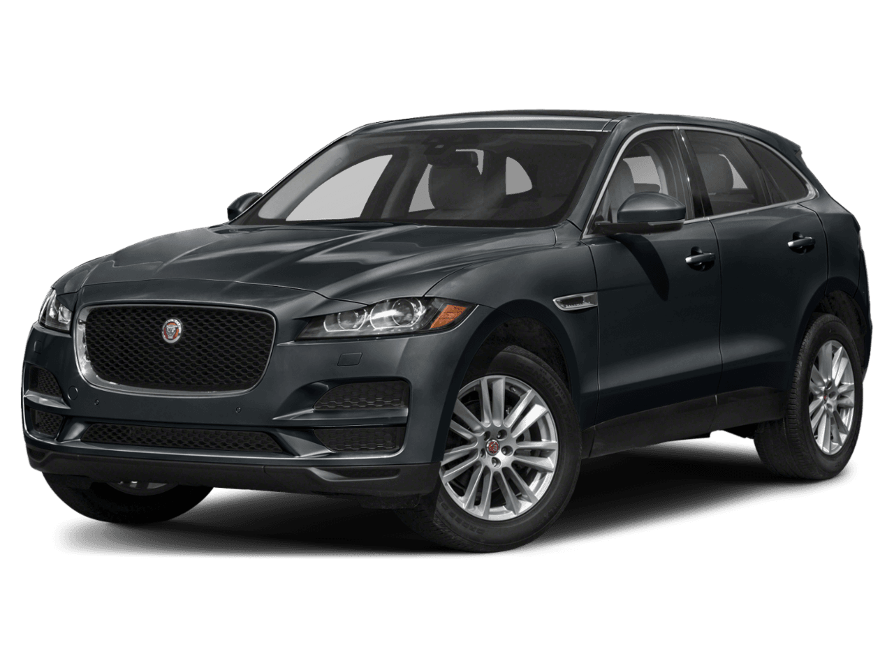 2020 Jaguar F-PACE 25t - Front 3/4, facing to the left