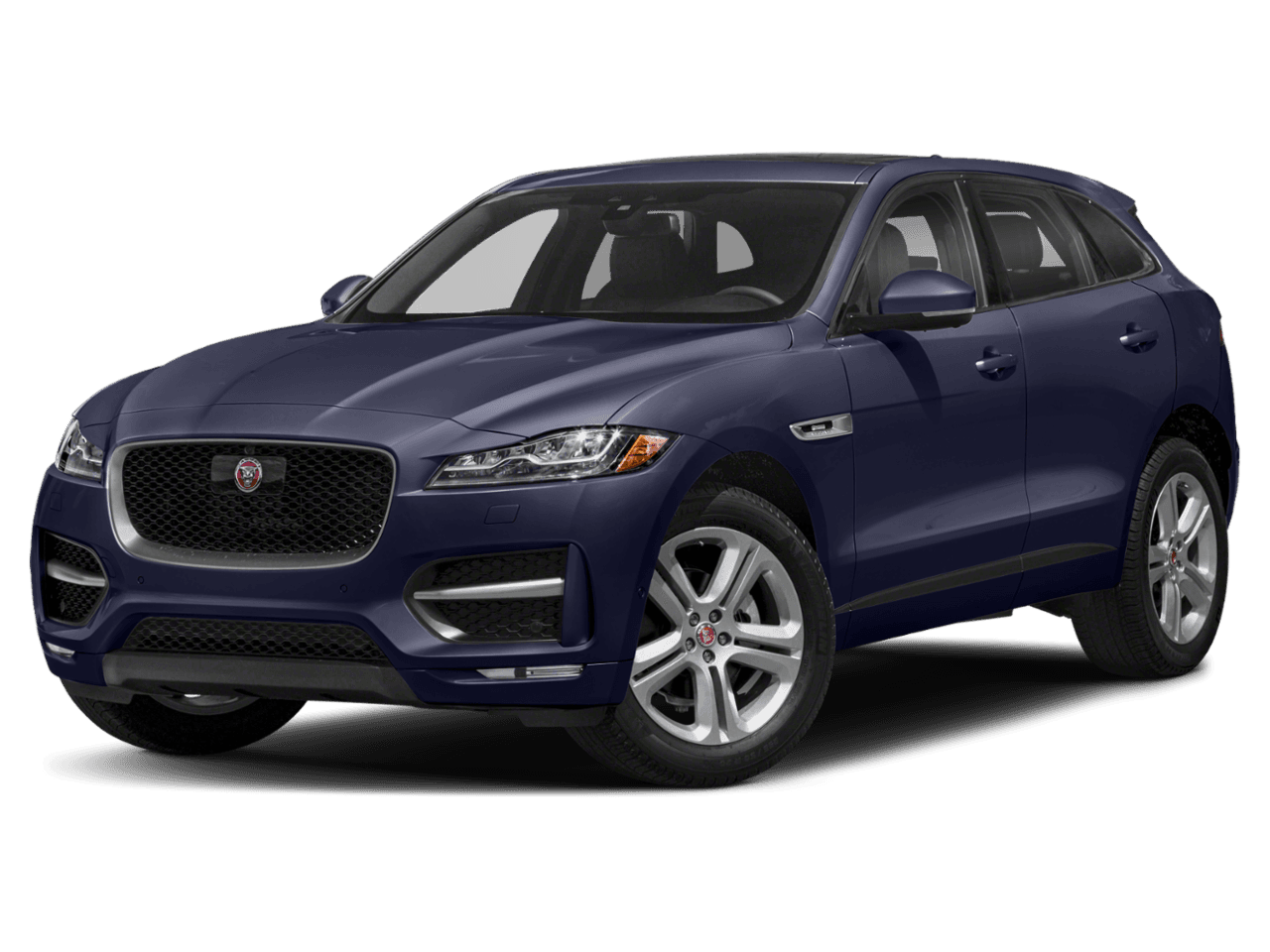 2020 Jaguar F-PACE 25t - Front 3/4, facing to the left