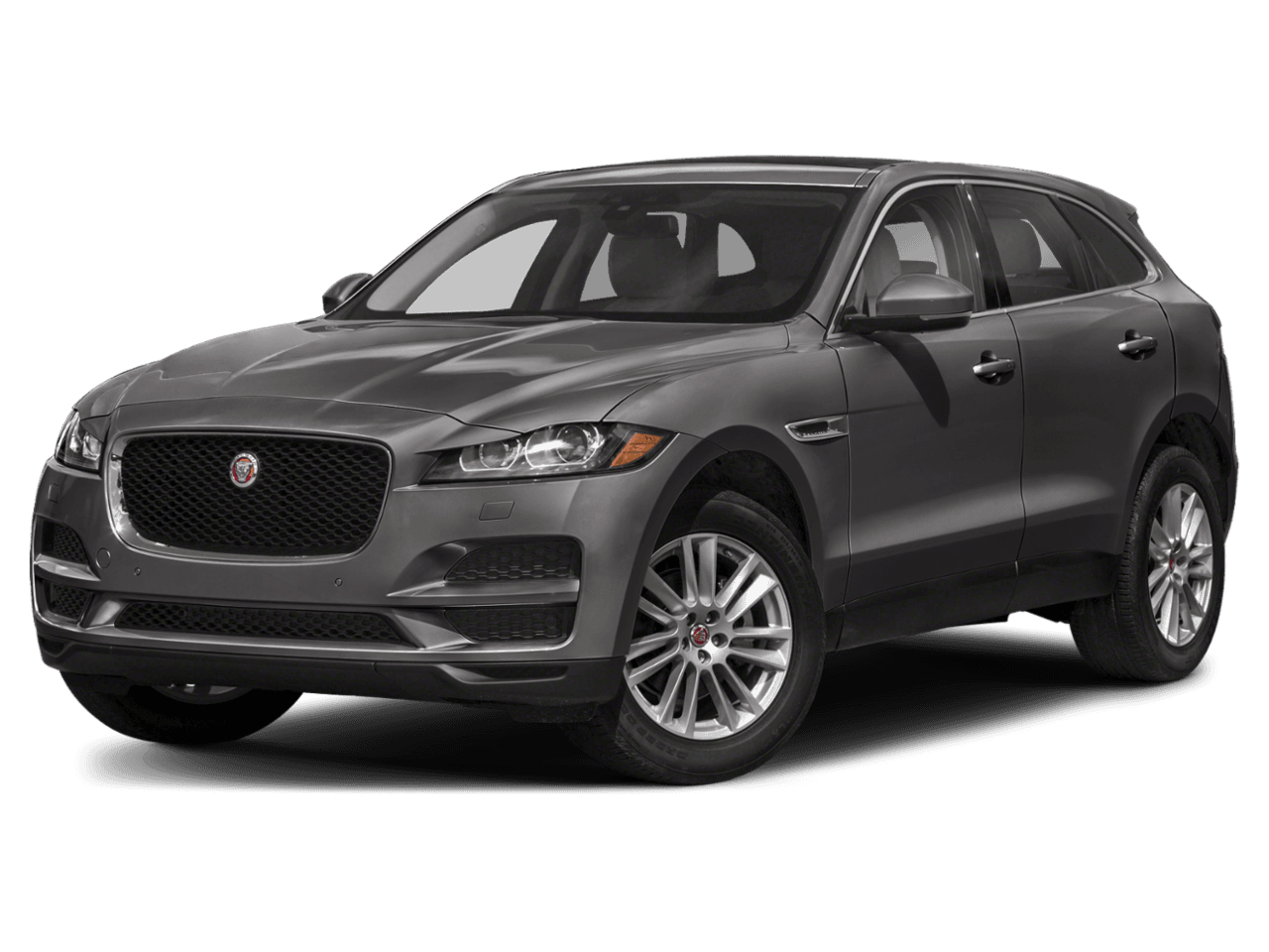 2020 Jaguar F-PACE 25t - Front 3/4, facing to the left