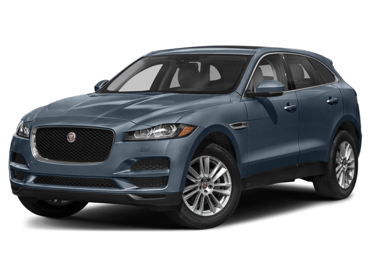 2020 Jaguar F-PACE 25t - Front 3/4, facing to the left