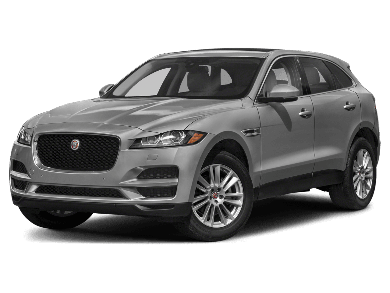 2020 Jaguar F-PACE 25t - Front 3/4, facing to the left