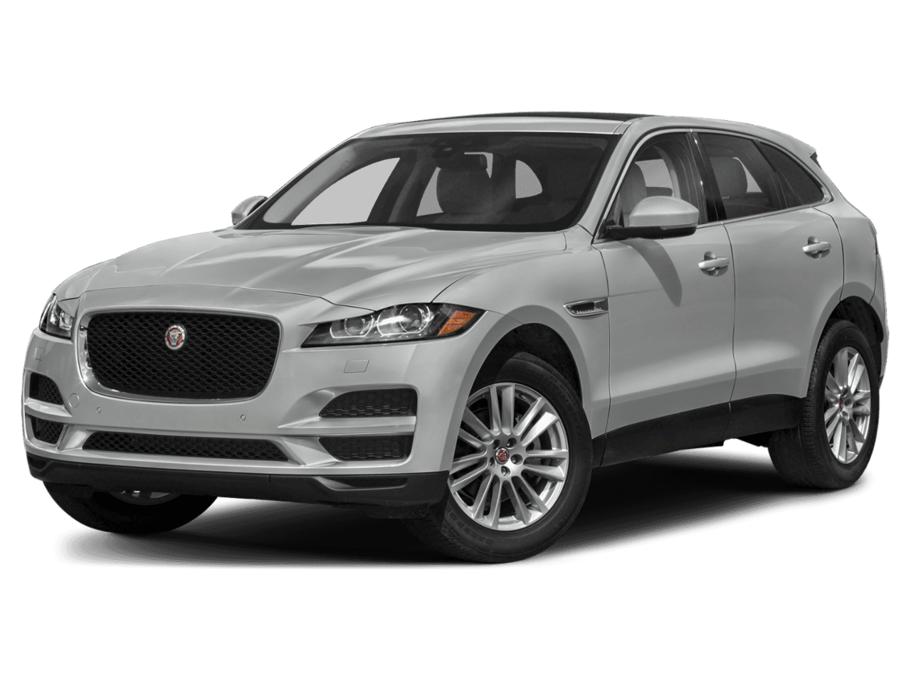 2020 Jaguar F-PACE 25t - Front 3/4, facing to the left
