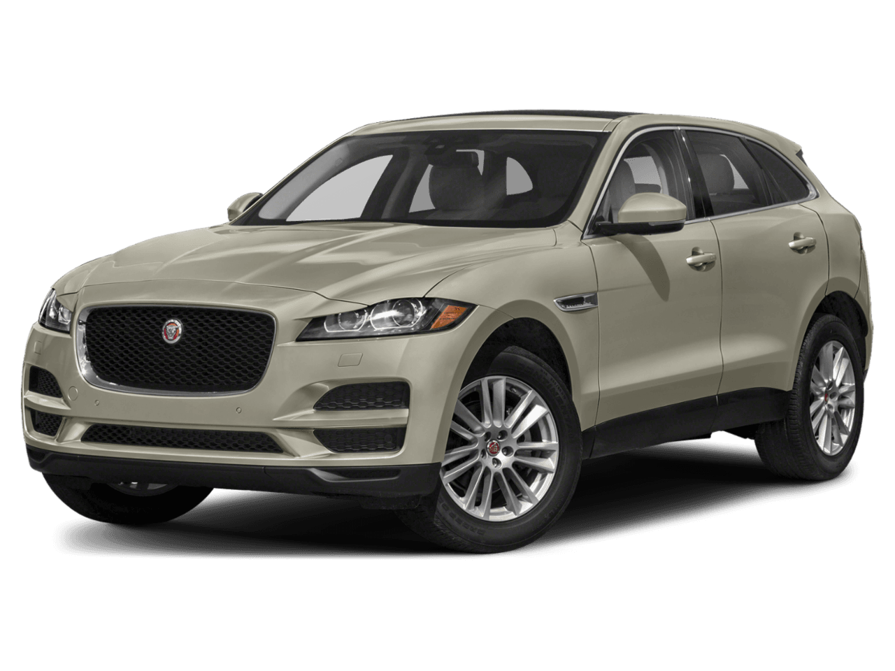 2020 Jaguar F-PACE 25t - Front 3/4, facing to the left