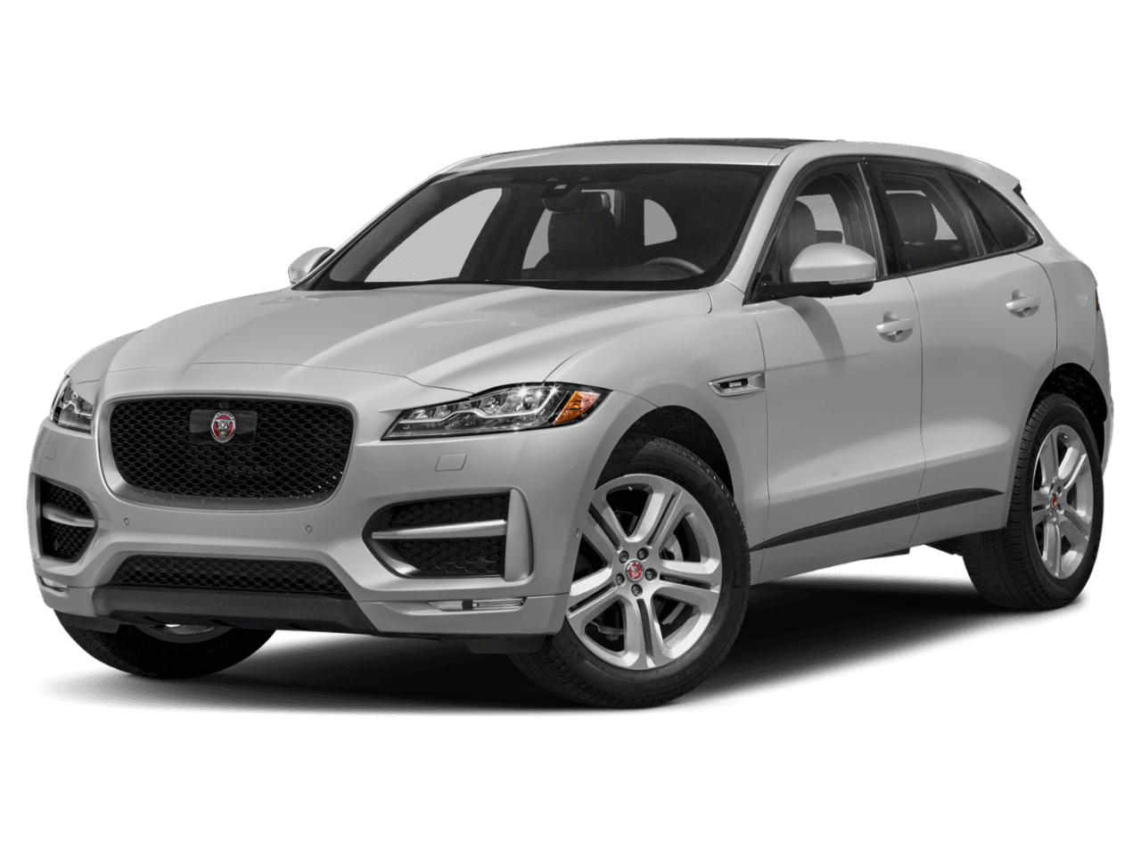 2020 Jaguar F-PACE 25t - Front 3/4, facing to the left