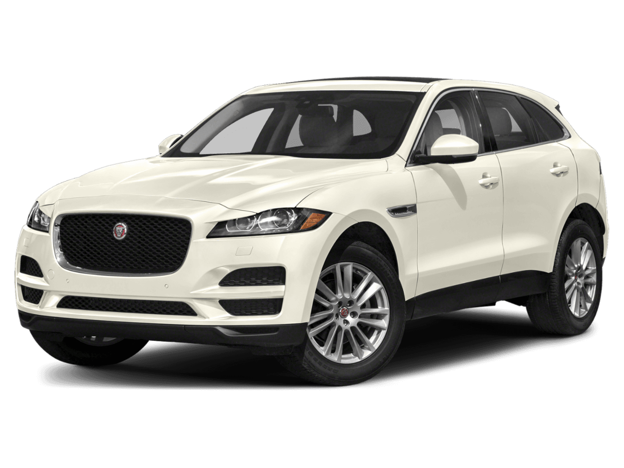 2020 Jaguar F-PACE 25t - Front 3/4, facing to the left