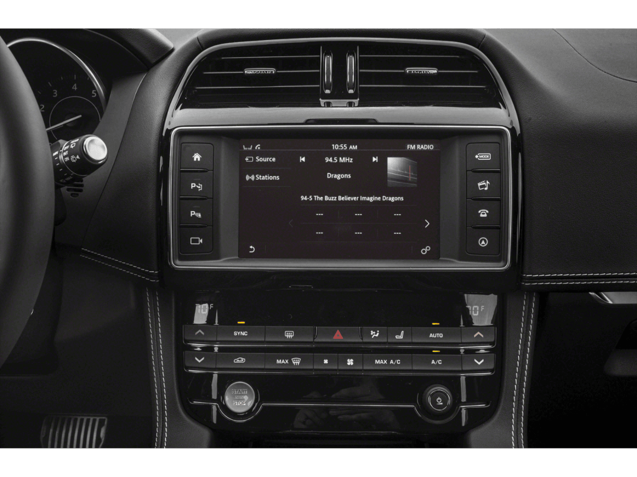 2020 Jaguar F-PACE 25t - Interior Stereo System