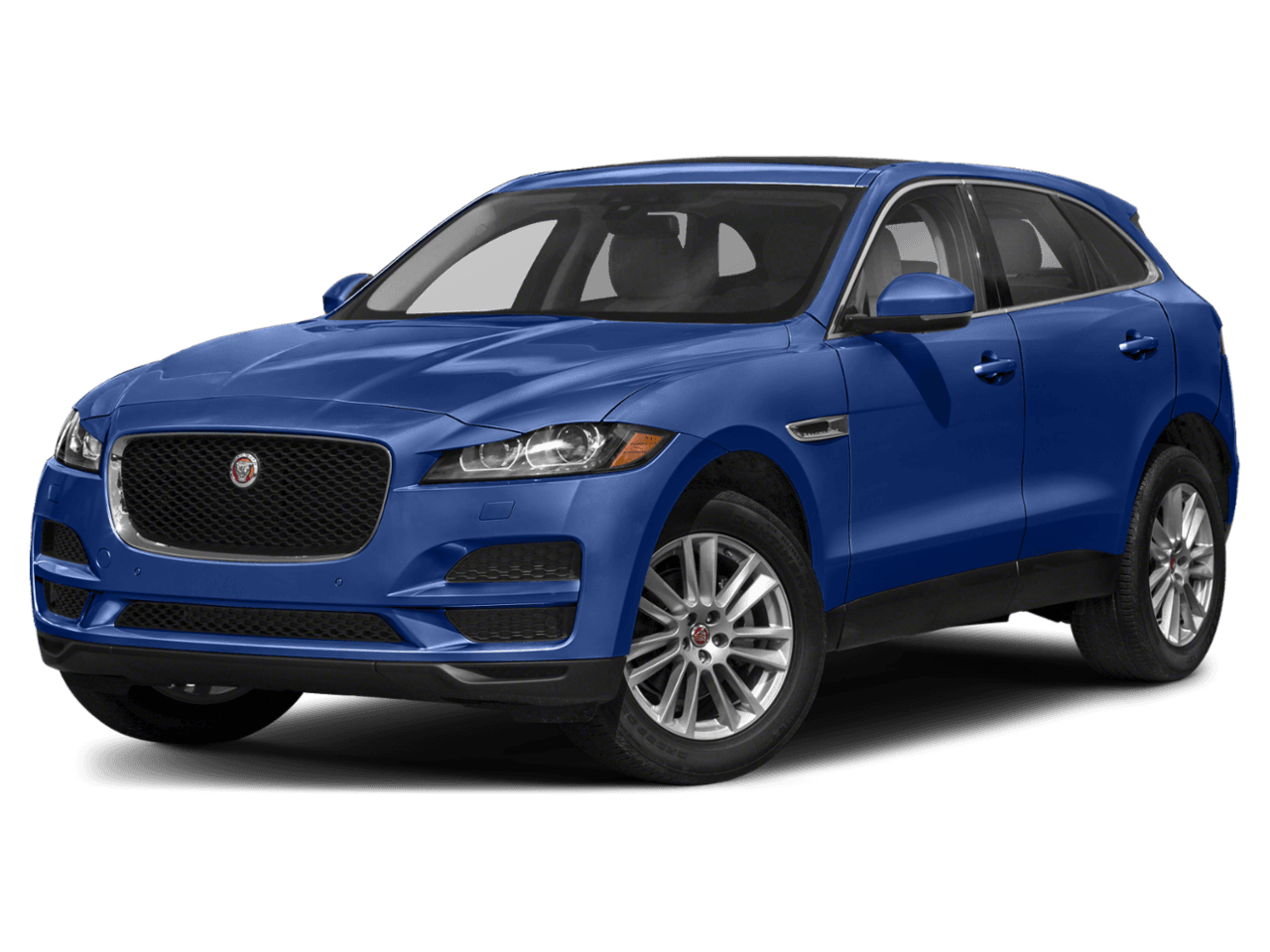 2020 Jaguar F-PACE 30t R-Sport - Front 3/4, facing to the left