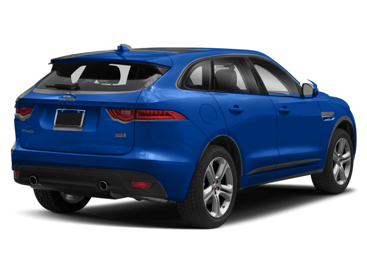 2020 Jaguar F-PACE 30t R-Sport - Rear 3/4, facing to the right