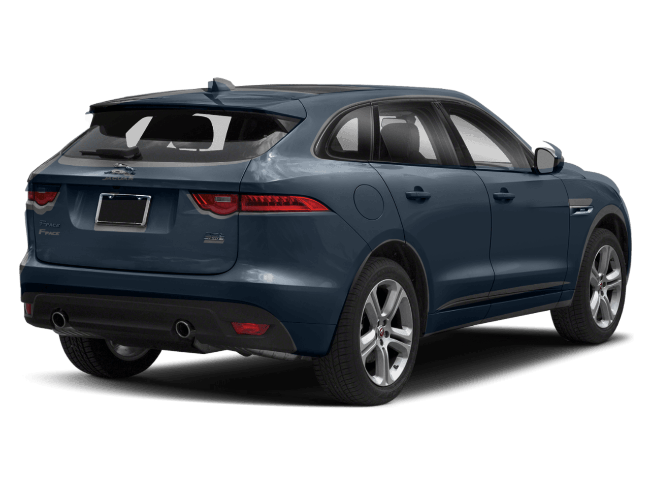 2020 Jaguar F-PACE 30t R-Sport - Rear 3/4, facing to the right