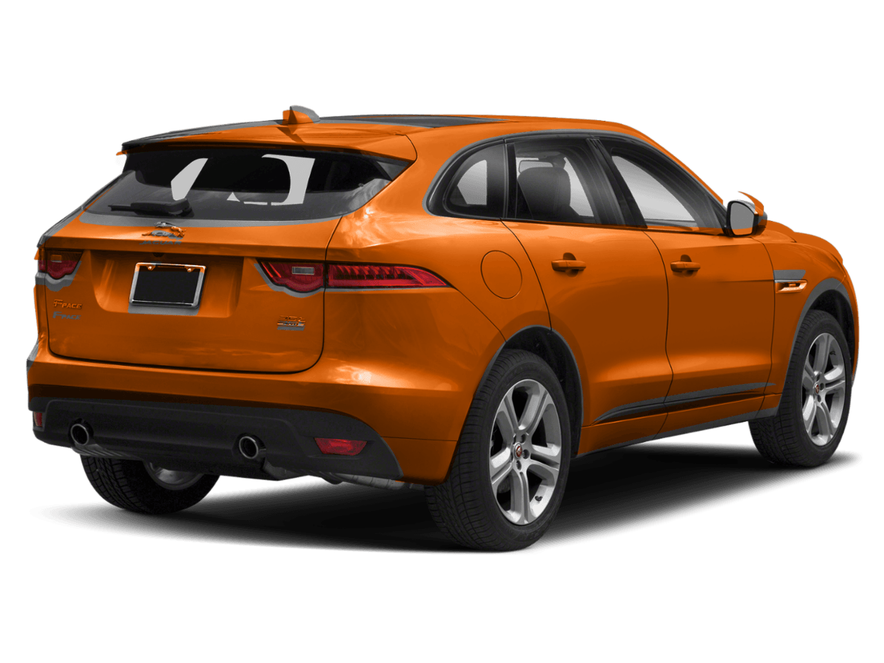 2020 Jaguar F-PACE 30t R-Sport - Rear 3/4, facing to the right
