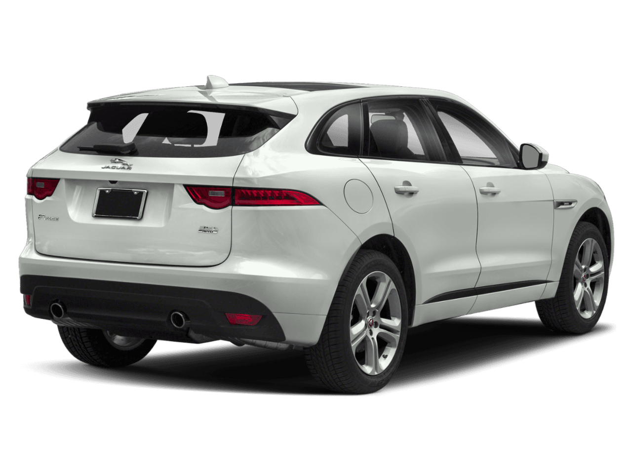 2020 Jaguar F-PACE 30t R-Sport - Rear 3/4, facing to the right
