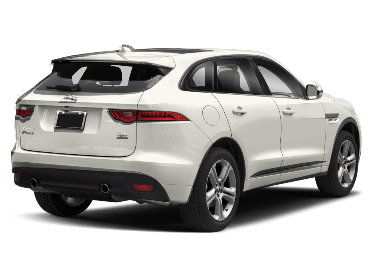 2020 Jaguar F-PACE 30t R-Sport - Rear 3/4, facing to the right
