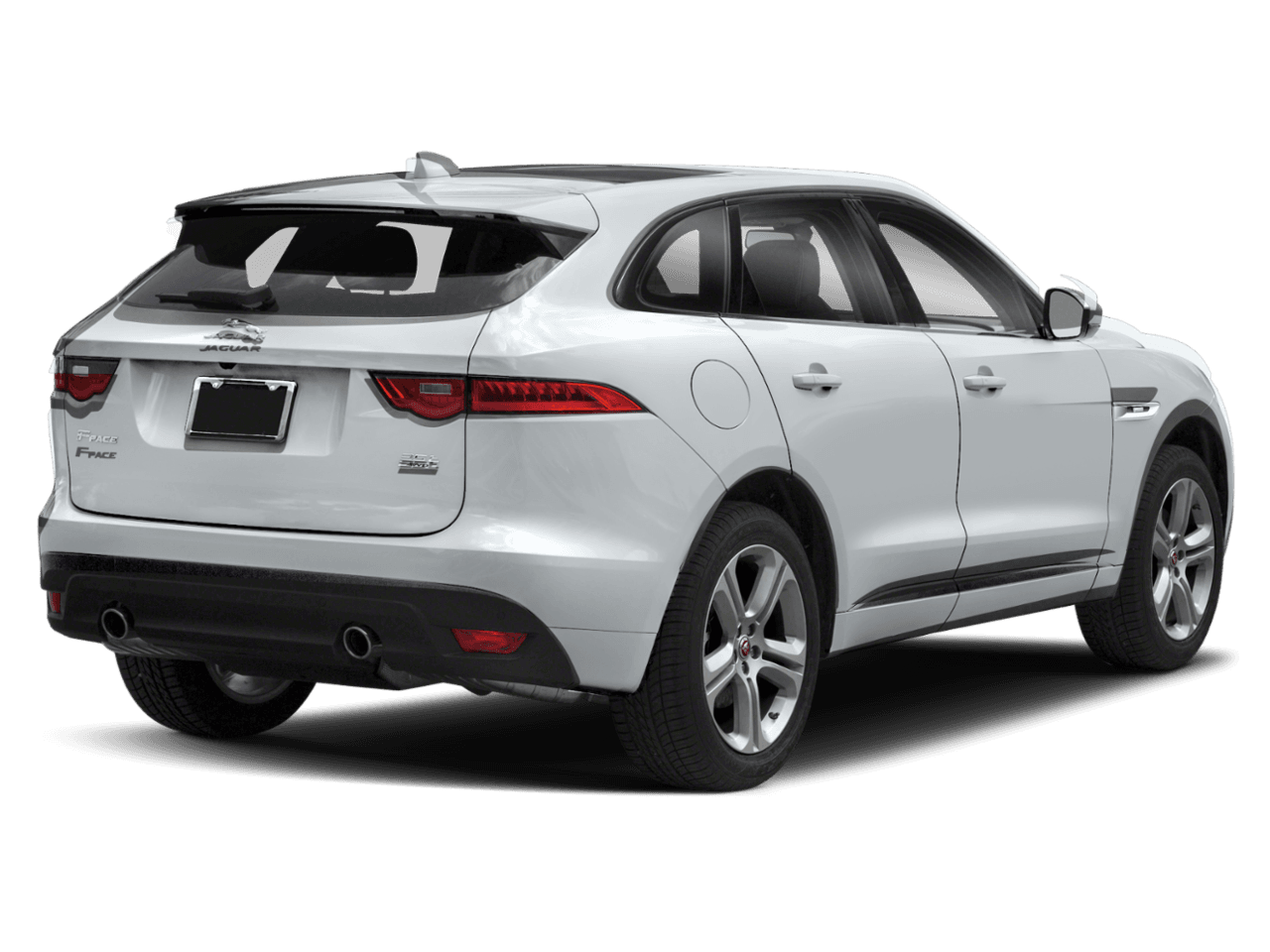2020 Jaguar F-PACE 30t R-Sport - Rear 3/4, facing to the right