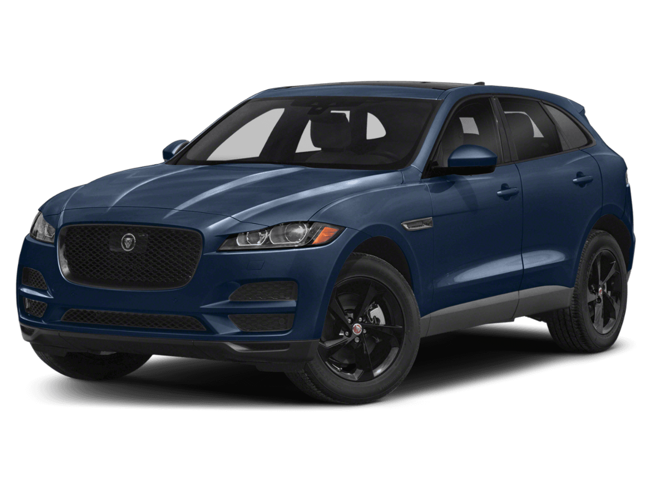 2020 Jaguar F-PACE 30t Portfolio - Front 3/4, facing to the left