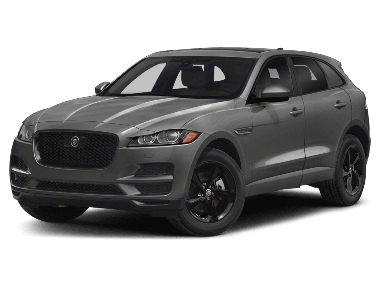 2020 Jaguar F-PACE 30t Portfolio - Front 3/4, facing to the left