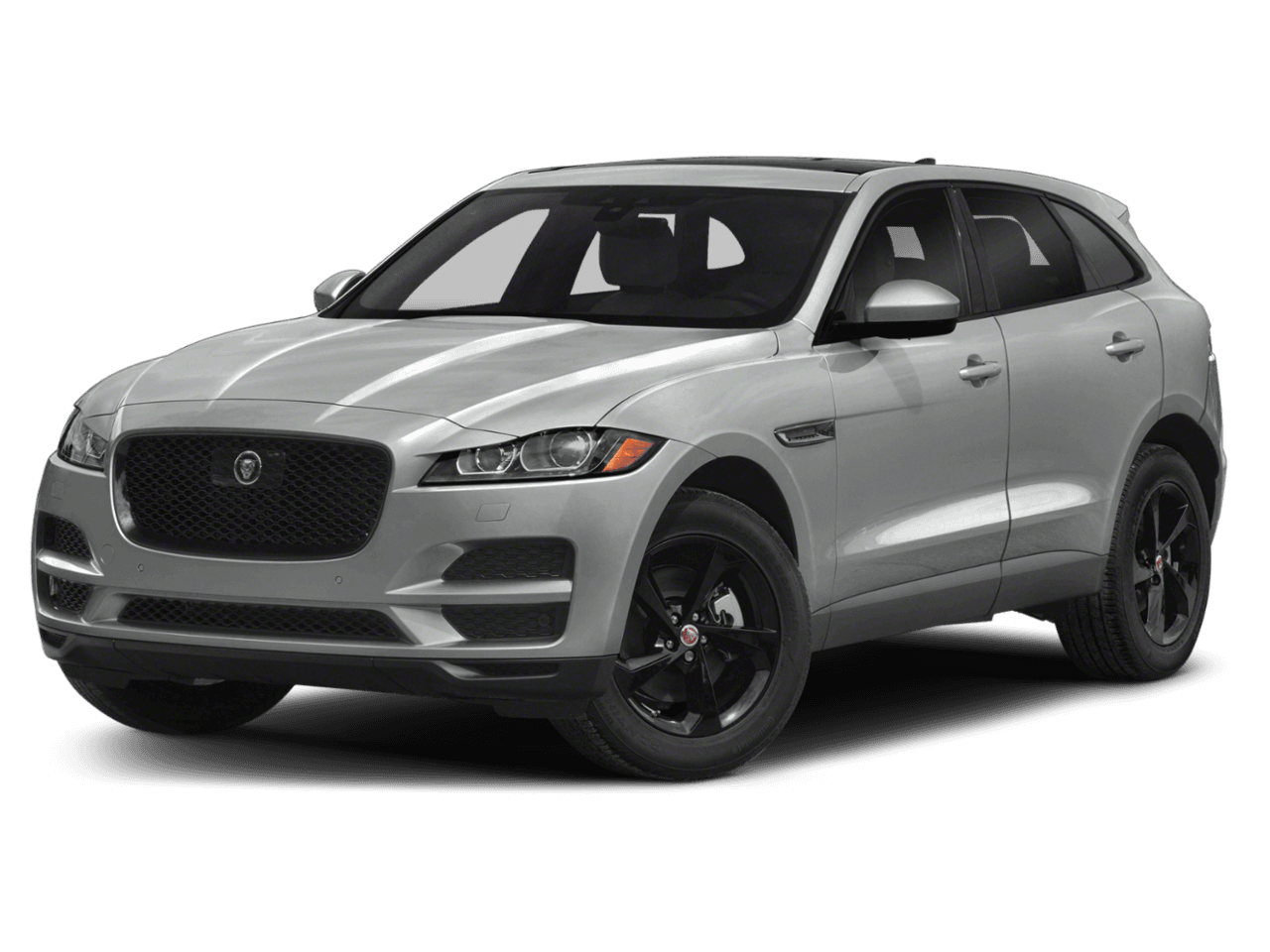 2020 Jaguar F-PACE 30t Portfolio - Front 3/4, facing to the left