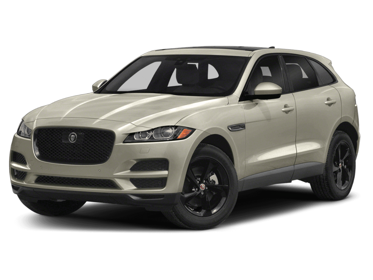 2020 Jaguar F-PACE 30t Portfolio - Front 3/4, facing to the left