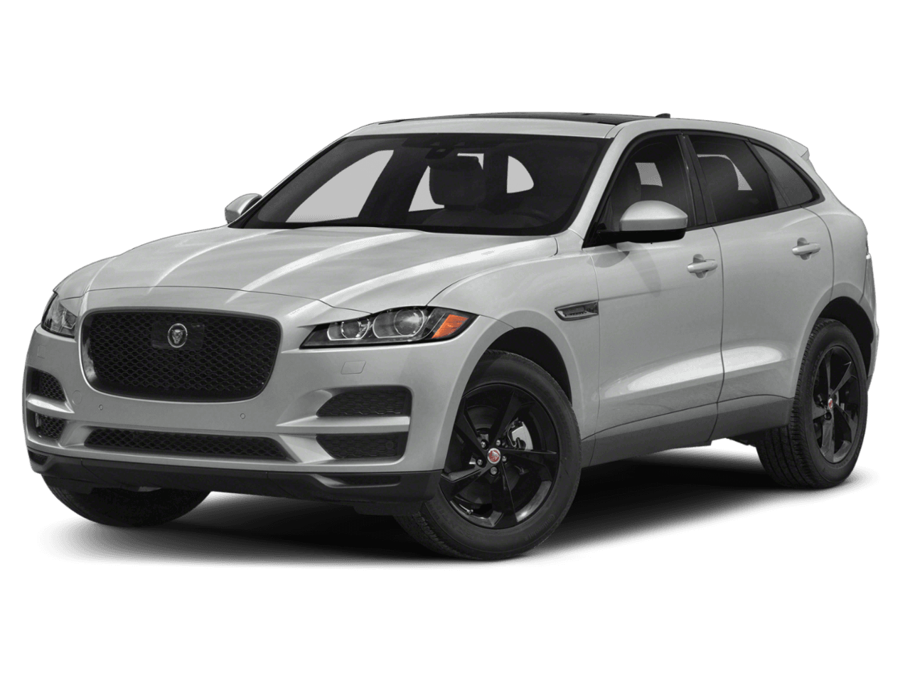 2020 Jaguar F-PACE 30t Portfolio - Front 3/4, facing to the left