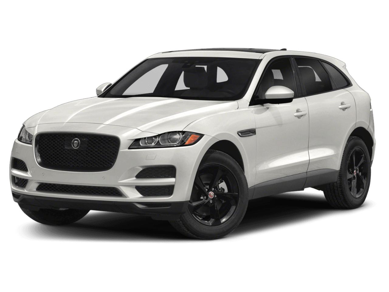 2020 Jaguar F-PACE 30t Portfolio - Front 3/4, facing to the left