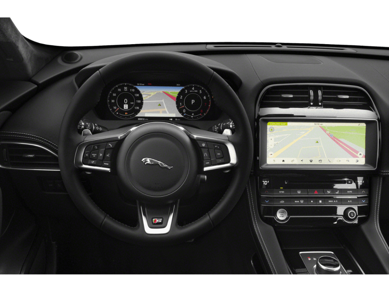 2020 Jaguar F-PACE S - Interior Drivers Dash