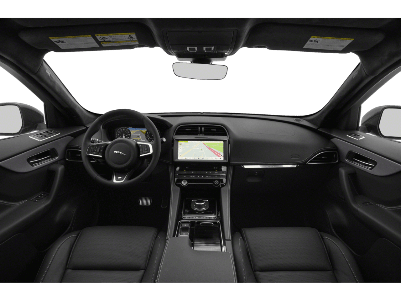 2020 Jaguar F-PACE S - Interior Full Dash Basic