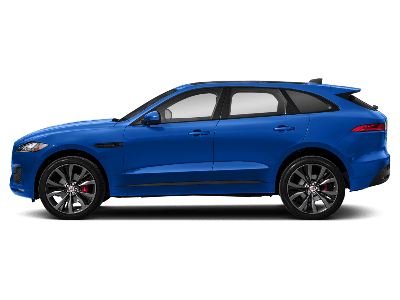 2020 Jaguar F-PACE S - Profile, facing to the left