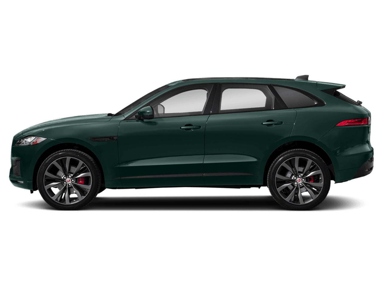 2020 Jaguar F-PACE S - Profile, facing to the left