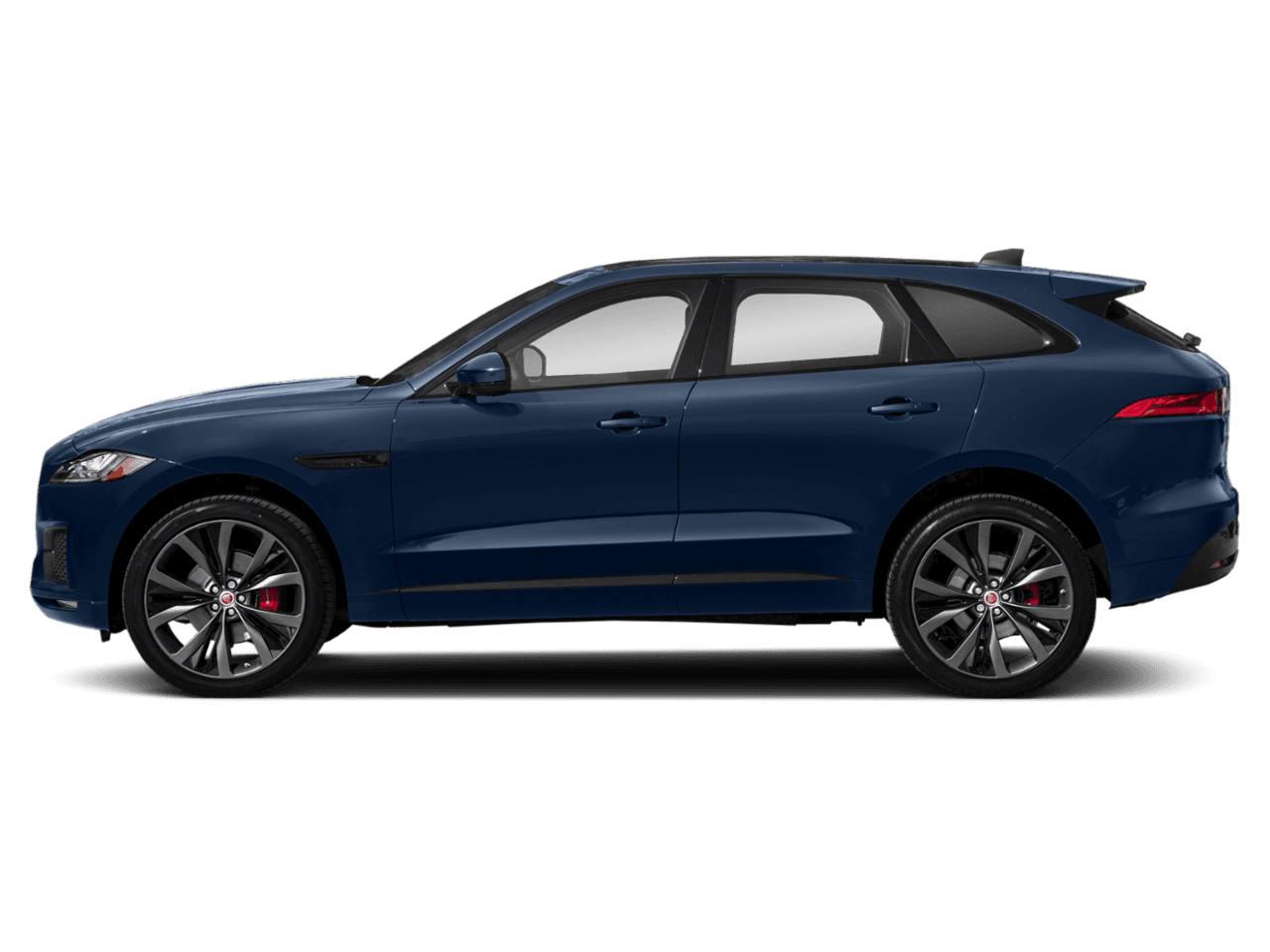 2020 Jaguar F-PACE S - Profile, facing to the left