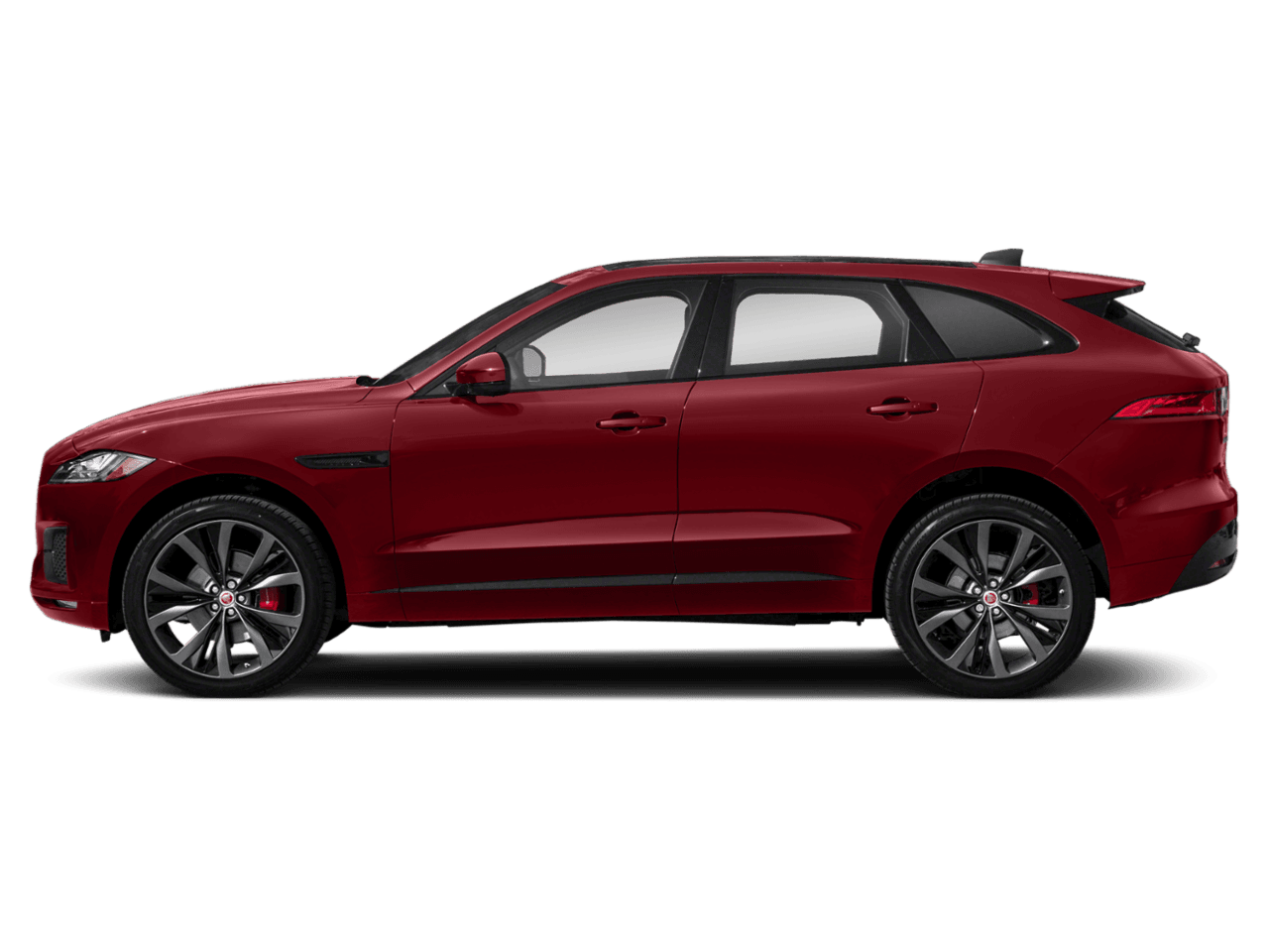 2020 Jaguar F-PACE S - Profile, facing to the left