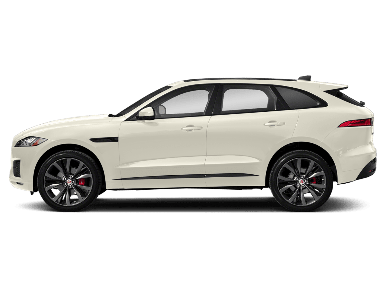 2020 Jaguar F-PACE S - Profile, facing to the left