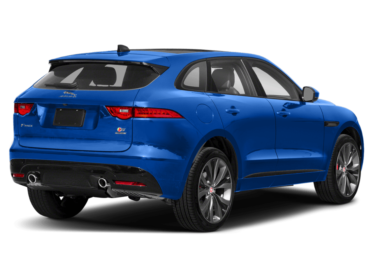 2020 Jaguar F-PACE S - Rear 3/4, facing to the right