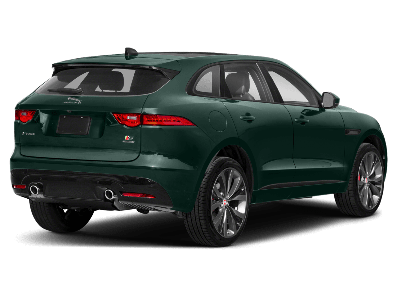 2020 Jaguar F-PACE S - Rear 3/4, facing to the right