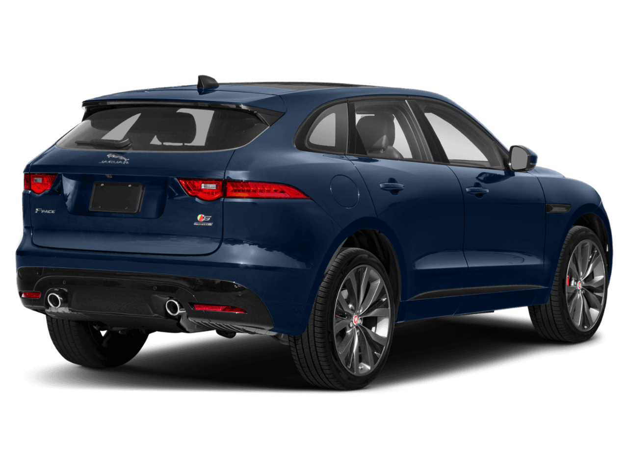 2020 Jaguar F-PACE S - Rear 3/4, facing to the right