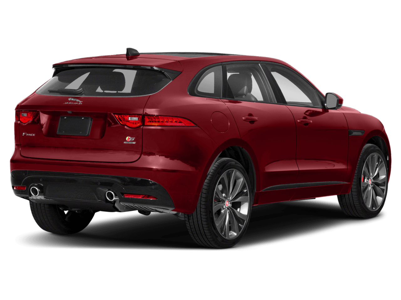 2020 Jaguar F-PACE S - Rear 3/4, facing to the right