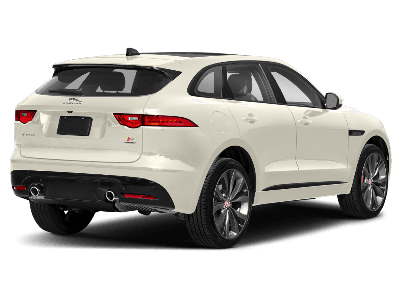 2020 Jaguar F-PACE S - Rear 3/4, facing to the right