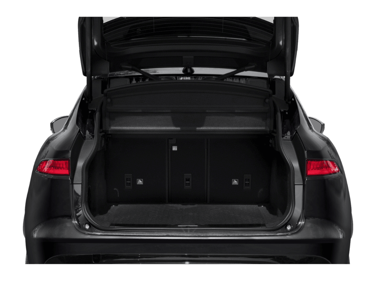 2020 Jaguar F-PACE S - Interior Trunk with Hatch Open Feature
