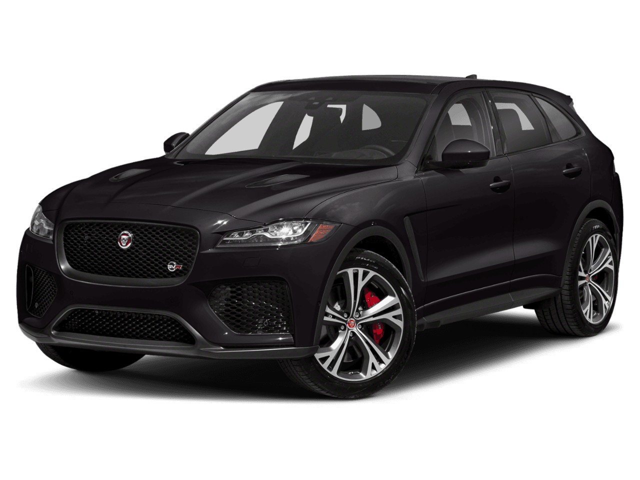2020 Jaguar F-PACE SVR - Front 3/4, facing to the left