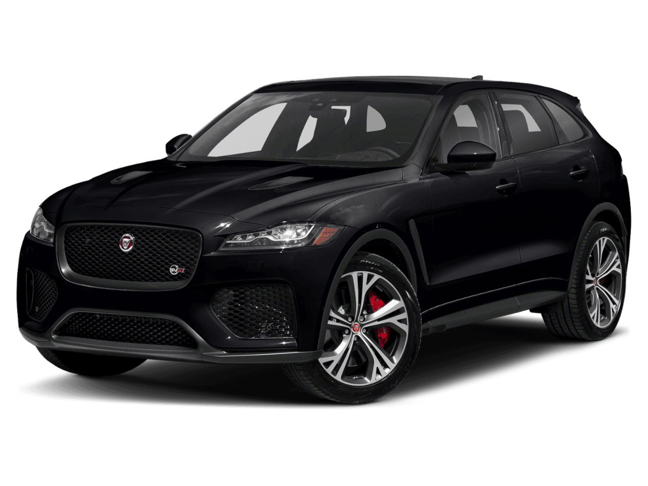 2020 Jaguar F-PACE SVR - Front 3/4, facing to the left