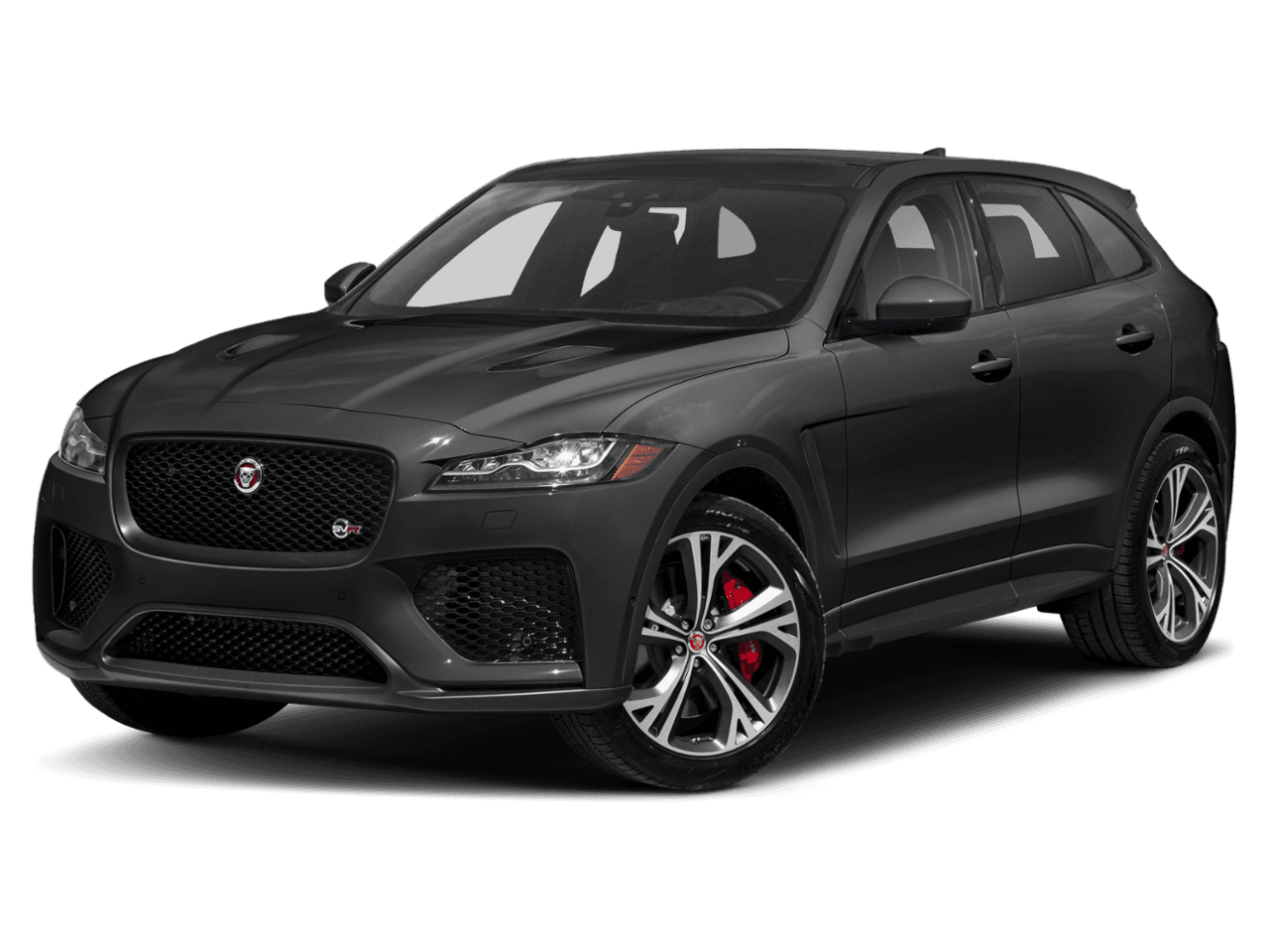 2020 Jaguar F-PACE SVR - Front 3/4, facing to the left