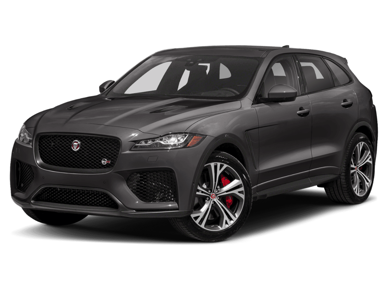 2020 Jaguar F-PACE SVR - Front 3/4, facing to the left