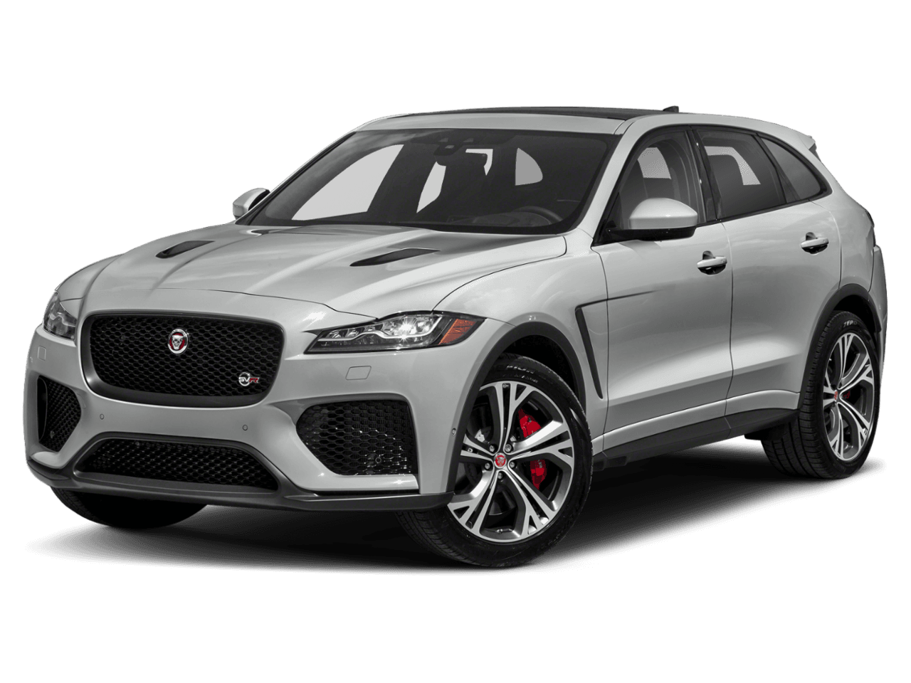 2020 Jaguar F-PACE SVR - Front 3/4, facing to the left