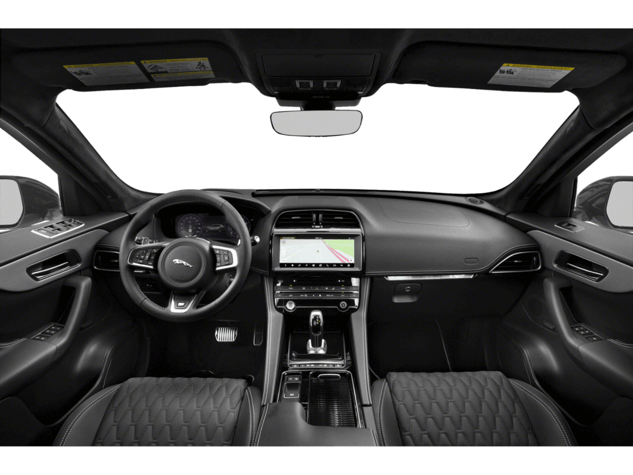 2020 Jaguar F-PACE SVR - Interior Full Dash Basic