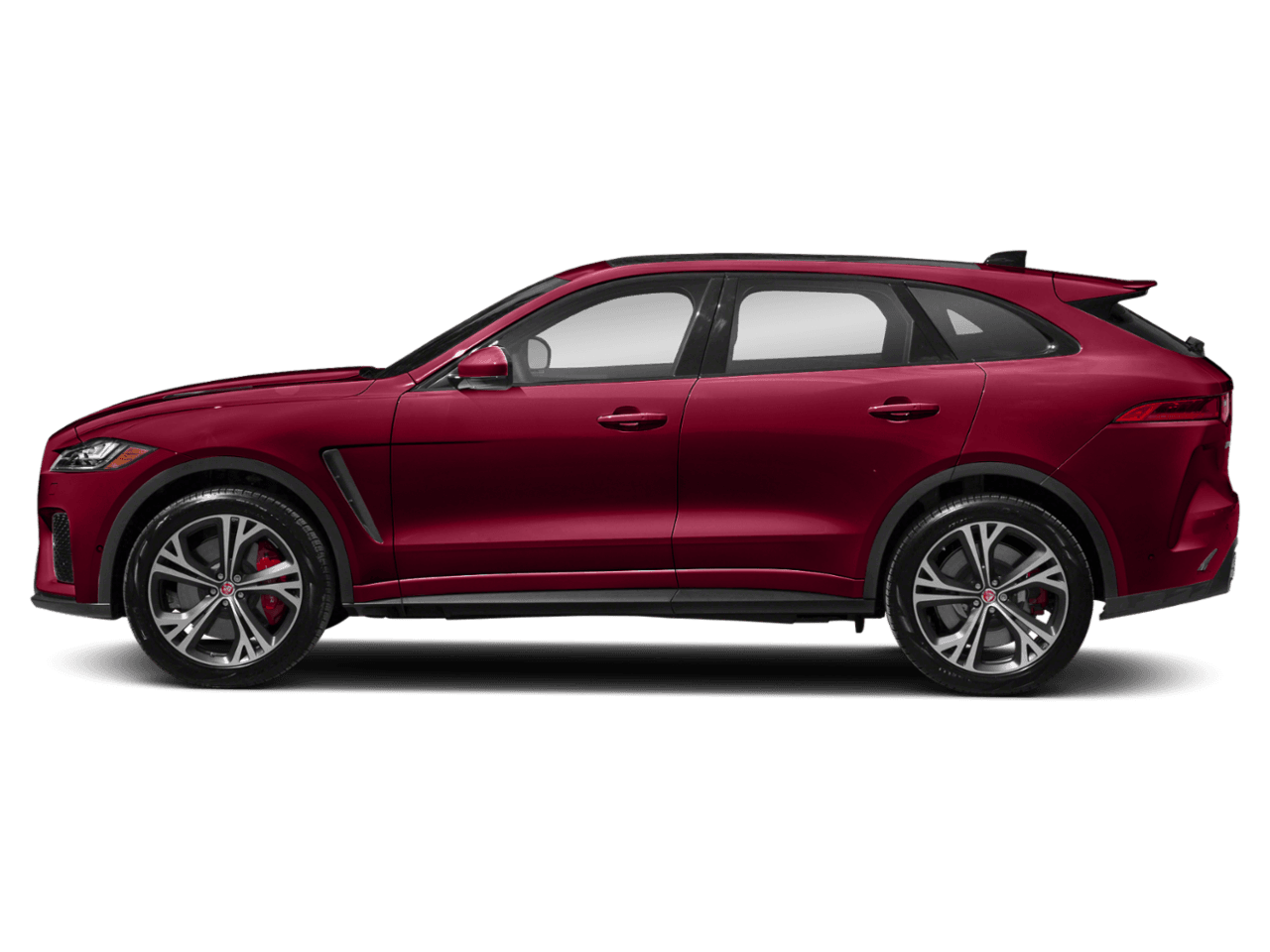 2020 Jaguar F-PACE SVR - Profile, facing to the left