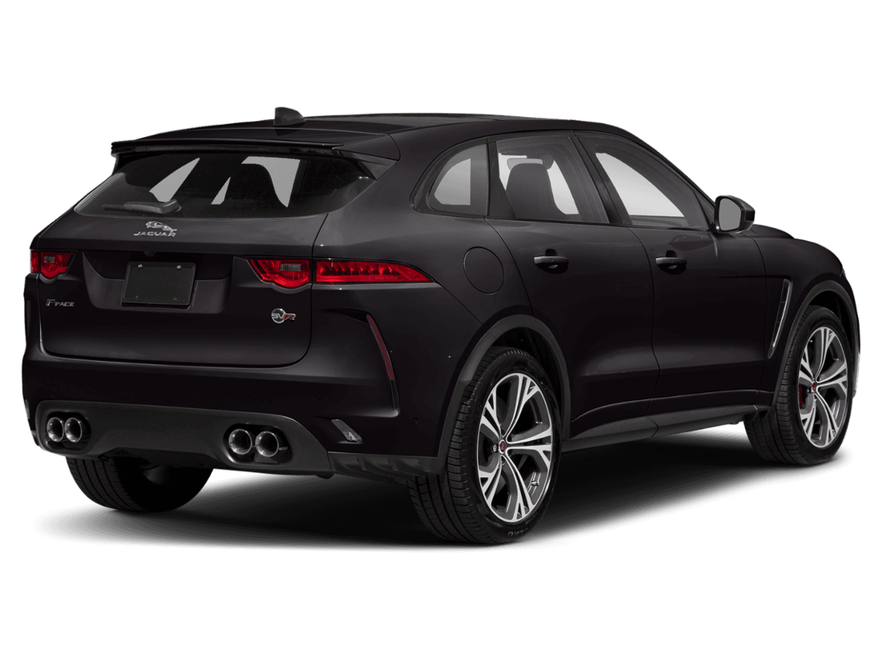 2020 Jaguar F-PACE SVR - Rear 3/4, facing to the right
