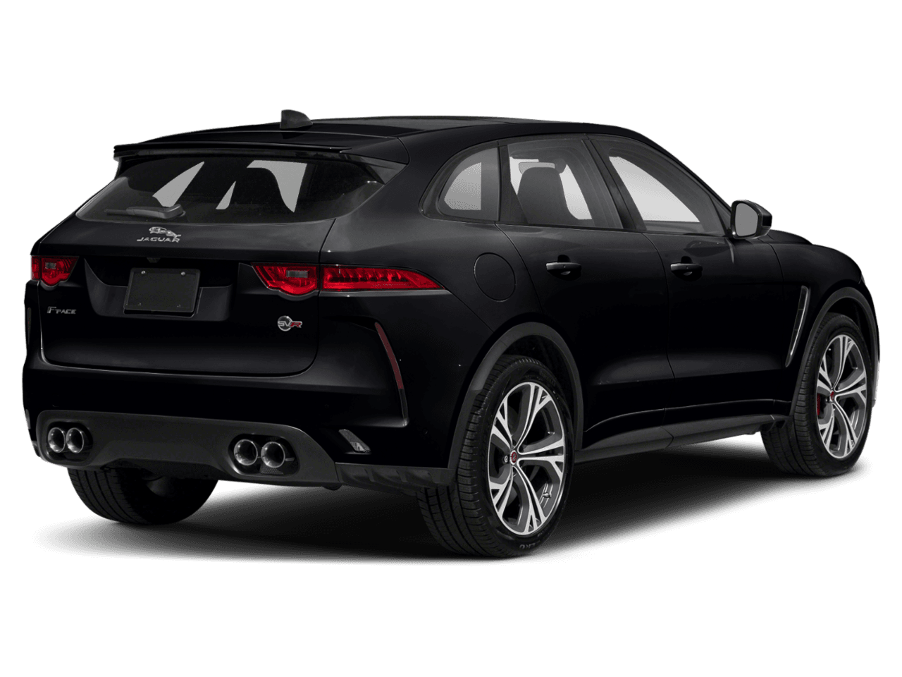 2020 Jaguar F-PACE SVR - Rear 3/4, facing to the right