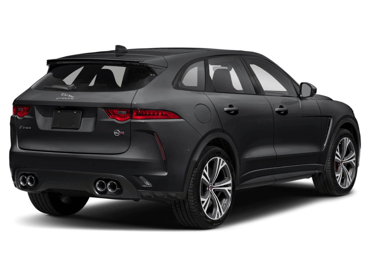 2020 Jaguar F-PACE SVR - Rear 3/4, facing to the right