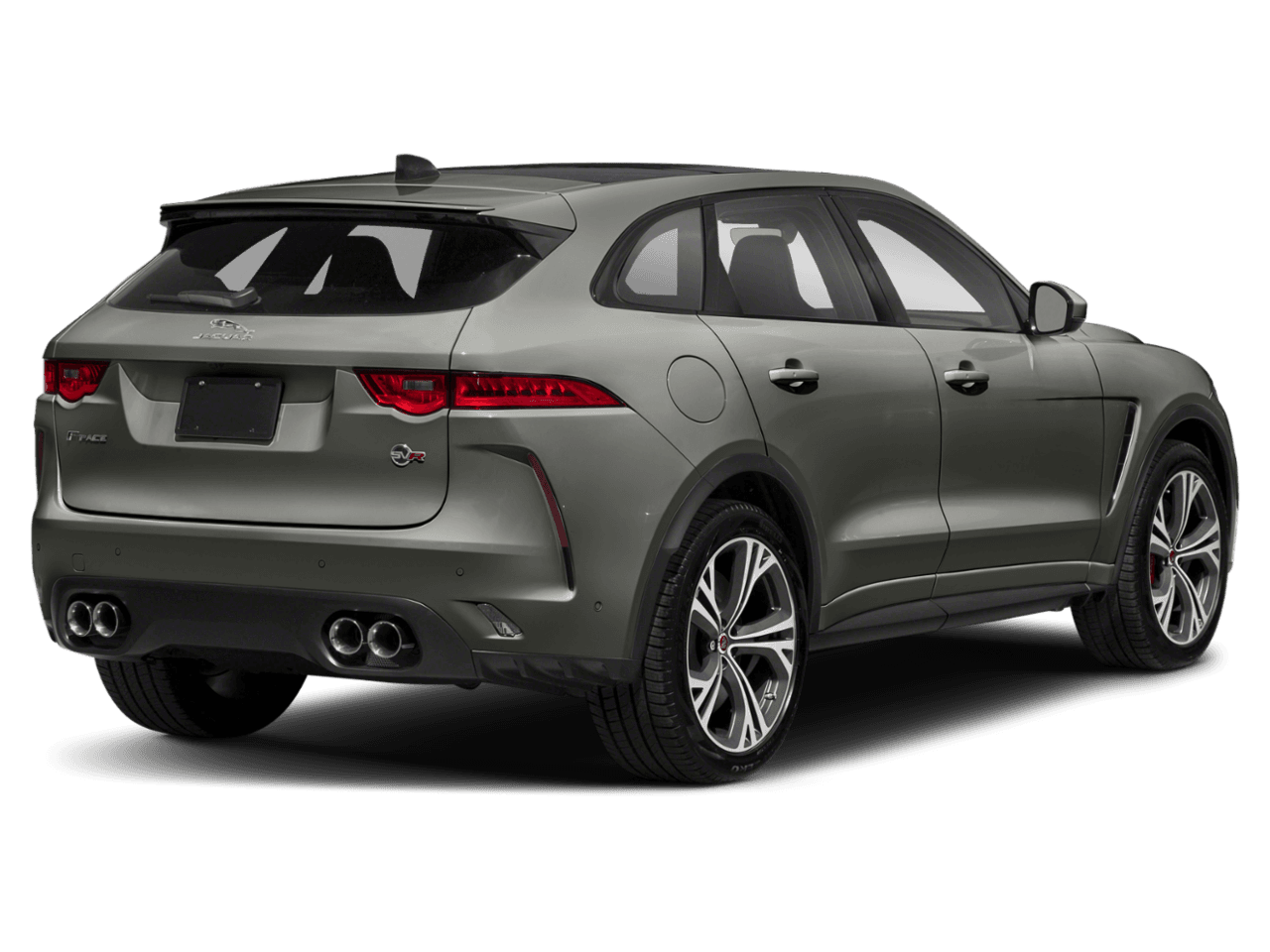 2020 Jaguar F-PACE SVR - Rear 3/4, facing to the right