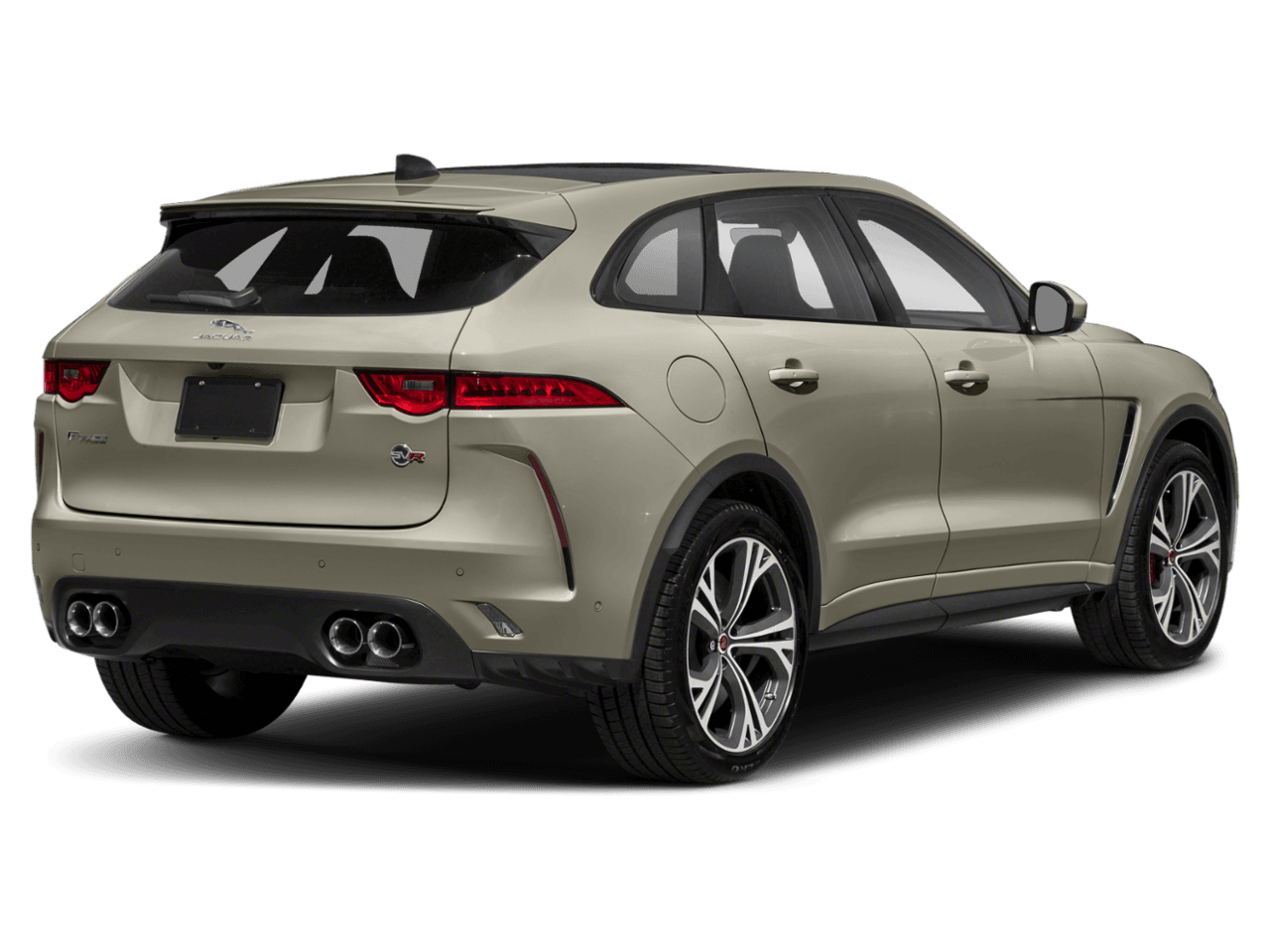 2020 Jaguar F-PACE SVR - Rear 3/4, facing to the right