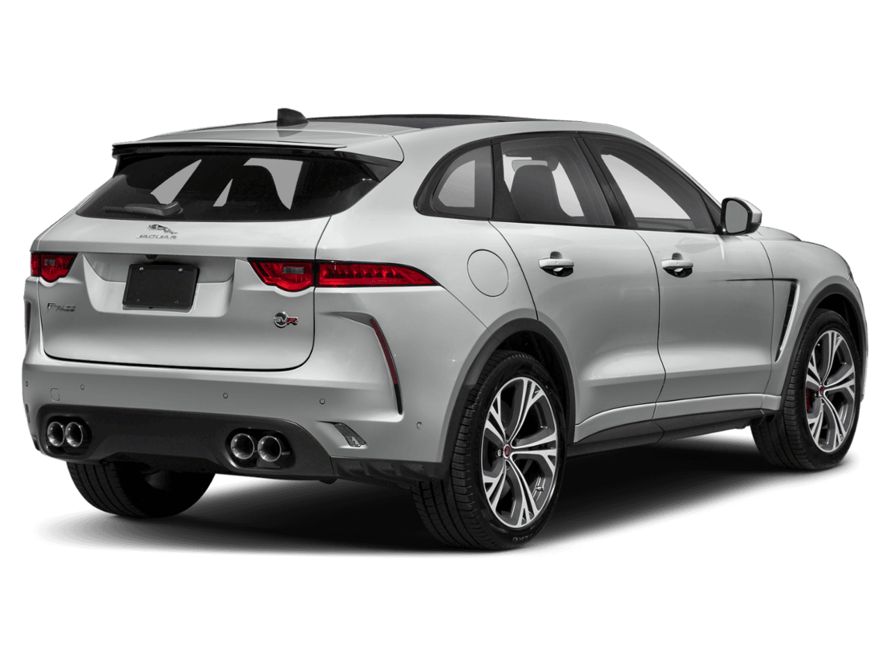 2020 Jaguar F-PACE SVR - Rear 3/4, facing to the right